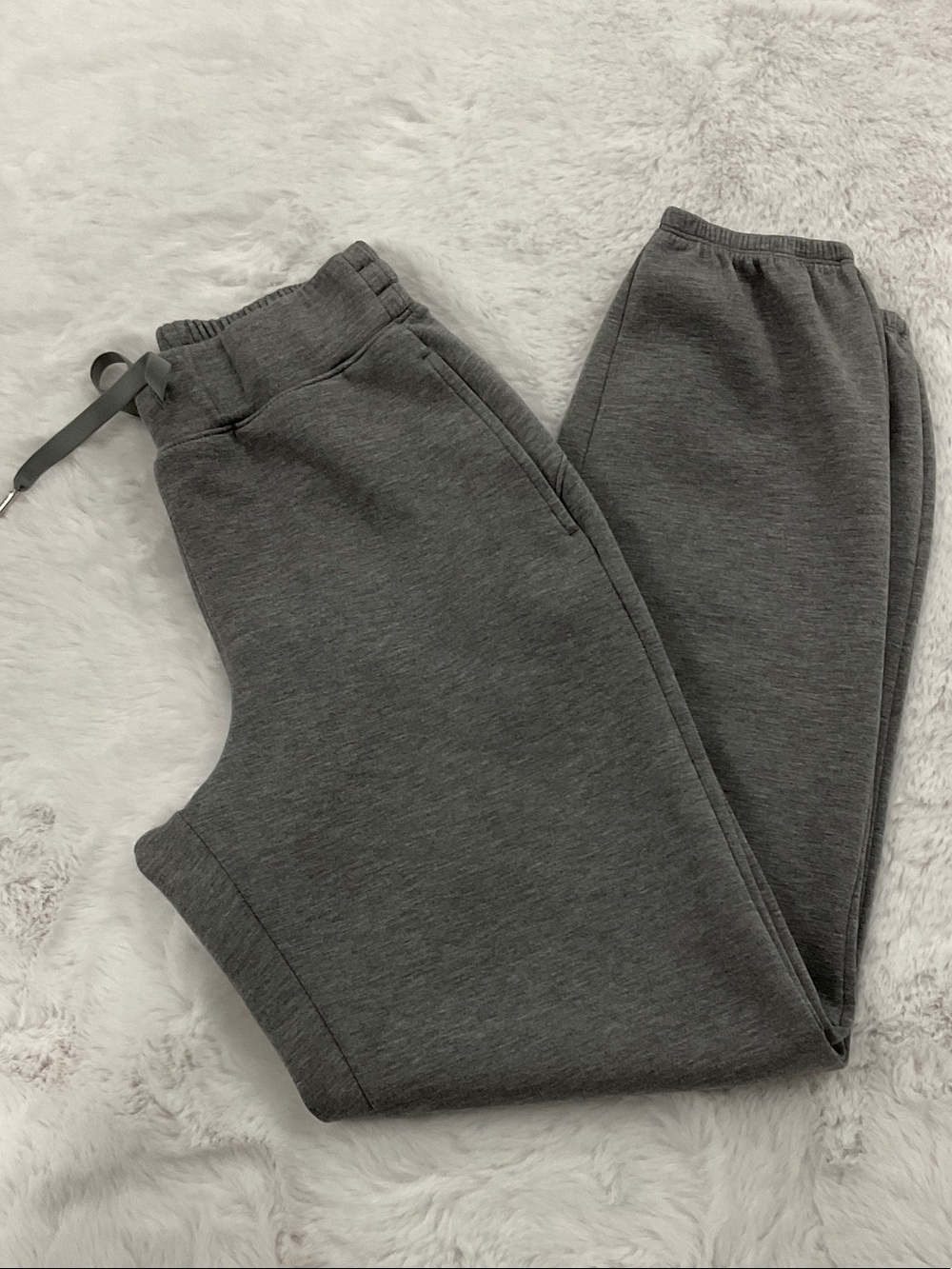 SPANX Air Essentials Charcoal Gray Joggers